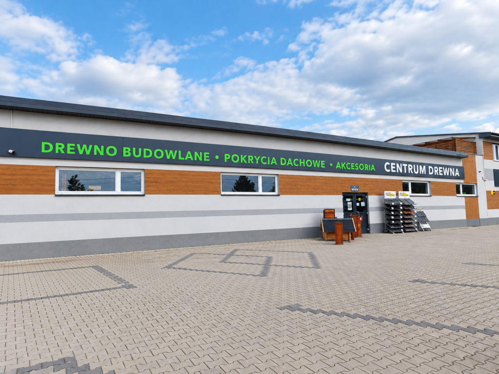 ALDREW – Centrum Drewna i Pokryć Dachowych, Jagodziniec, gm. Brzeziny
